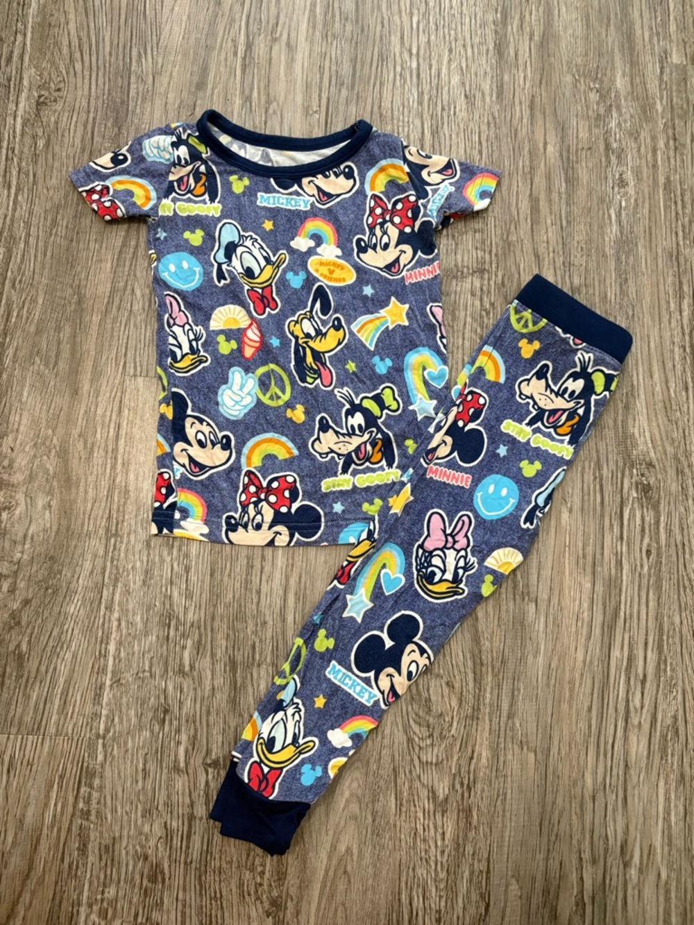 Little Sleepies Disney Mickey & Friends bamboo Pajama Set